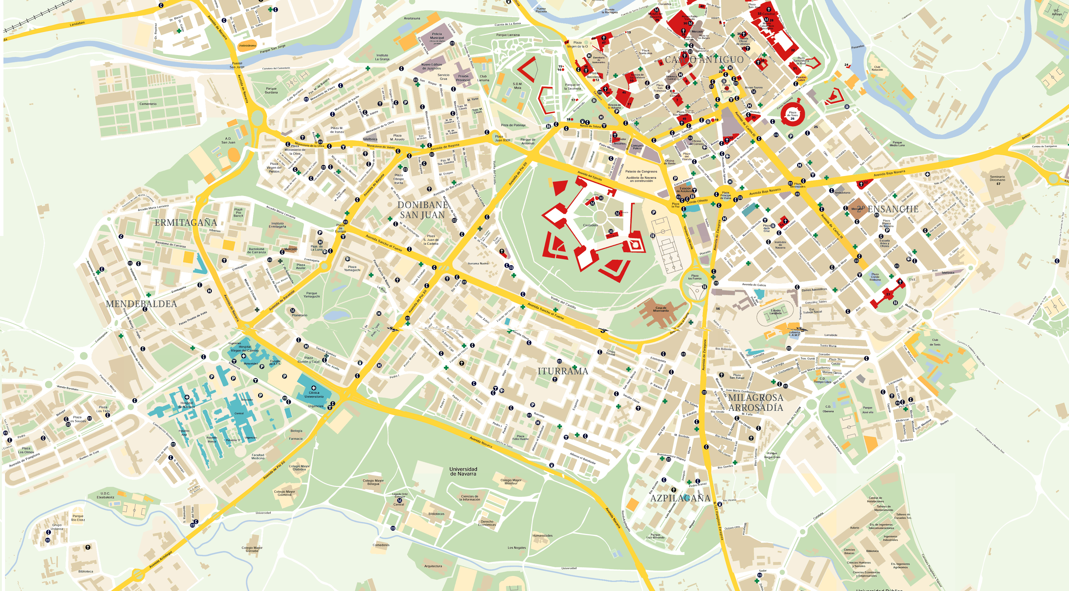 Mapa-de-Pamplona
